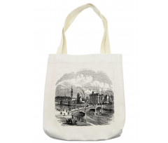 Albert Bridge Glasgow Art Tote Bag