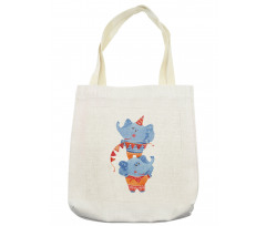 Circus Animal Tote Bag