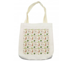 Giraffe Safari Tote Bag