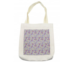 Abstract Spring Botany Art Tote Bag