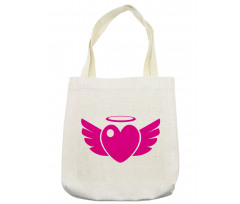 Heart with Wings Eros Romantic Tote Bag