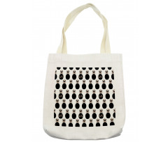 Hello Wording Pineapples Tote Bag