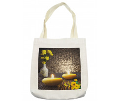 Oriental Meditative Candles Tote Bag