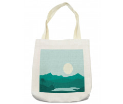 Animal in the Lake Tote Bag