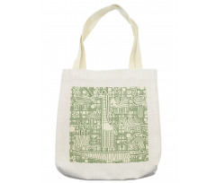 Various Animal Composition Tote Bag