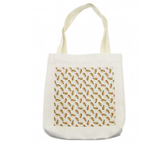 Delicious Food with Veggies Tote Bag