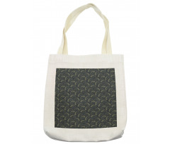 Doodle Style Tortilla Rolls Tote Bag