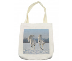 Purebred Horses Wild Tote Bag