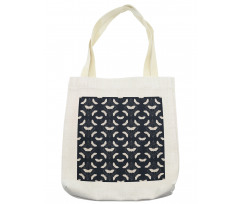 Silhouette Butterflies Tote Bag