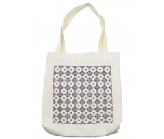 Ornamental Swirls Teardrop Tote Bag