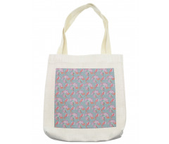 Sparrows Resting Branches Tote Bag