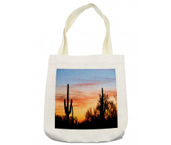 Desert Cactus Wild West Tote Bag