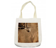 Ball in Net Scoring Tote Bag