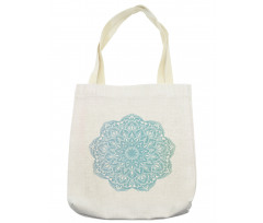 Oriental Round Motif Tote Bag