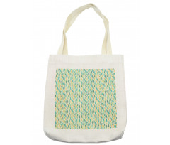 Crayon Effect Stripes Tote Bag