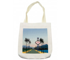 Nevada America in Cartoon Tote Bag