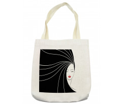 Extra Long Straight Hair Tote Bag