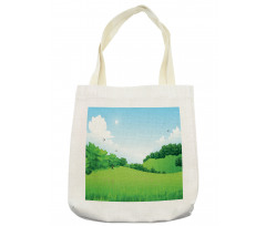 Forest Hills with Scenic View Tote Bag