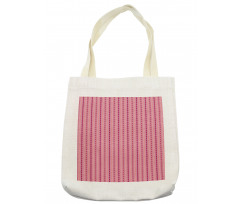 Pinkish Triangles Tote Bag