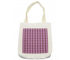 Beaded Diamond Shapes Tote Bag