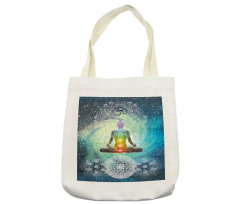 Mandala Zen Chakra Motif Tote Bag