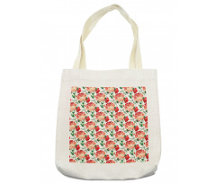 Traditional Russian Roses Tote Bag