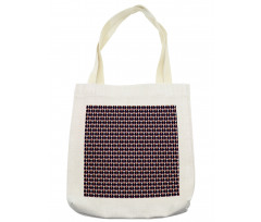 Boho Argyle Scribbled Retro Tote Bag