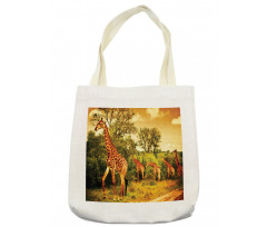 Safari Animals Tote Bag