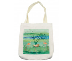 Nature and Birds Tote Bag