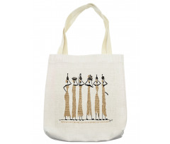 Oriental Woman Design Tote Bag