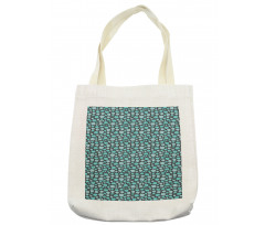 Cartoon Style Composition Tote Bag