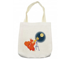 Animal with a Telescope Tote Bag