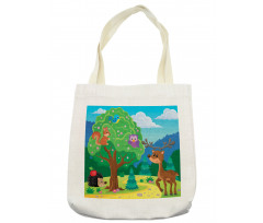 Funny Animals Wildlife Tote Bag