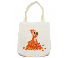 Animal Eating a Nut Tote Bag