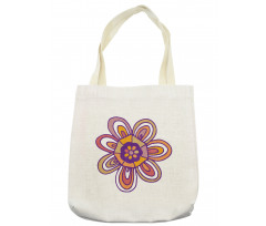 7 Petal Lonely Flower Tote Bag