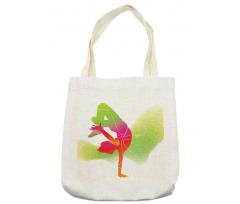 Colorful Sporty Theme Tote Bag