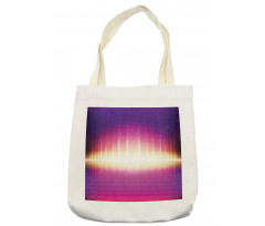 80s Retro Sci-Fi Background Tote Bag