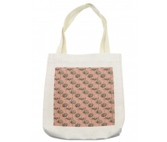 Dramatic Pink Gerbera Flower Tote Bag