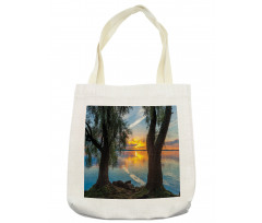 Sunrise over the Lake Tote Bag