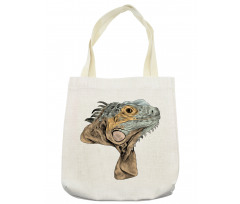 Animal Portrait Flappy Neck Tote Bag