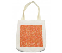 Nature Elements and Dots Tote Bag