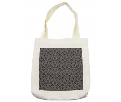 Half Circle Style Arcs Modern Tote Bag