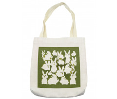 Funny Cartoon Easter Animal Tote Bag