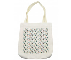 Winter Forest Christmas Snow Tote Bag