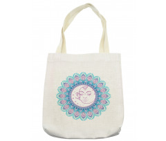 Colorful Mandala Sign Tote Bag