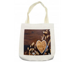 Wooden Vintage Table Tote Bag