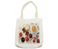 Sandwiches on White Tote Bag