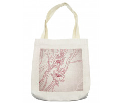 Wedding Theme Stripe Tote Bag