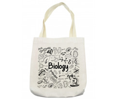 Hand-writing School Lab Tote Bag