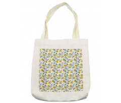 Lily Blossom Flowers Tote Bag